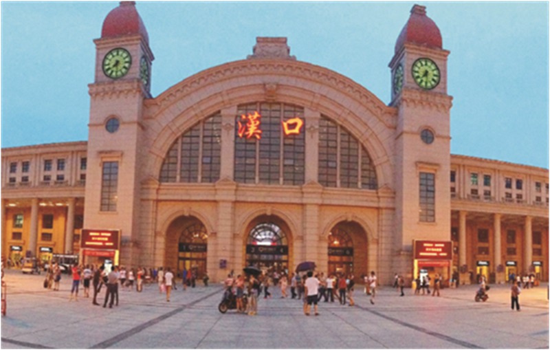 汉口火车站新站台